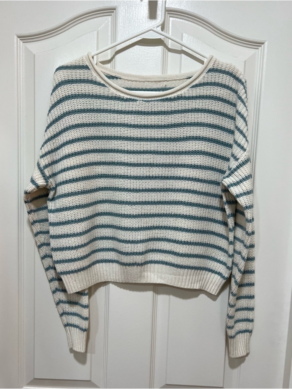 Striped Knit Sweater